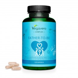 Vegavero Father-to-be Complex, 120 Capsule (dezvoltat pentru barbati) Infertilitatea afecteaza aproximativ 7% dintre barbati. In